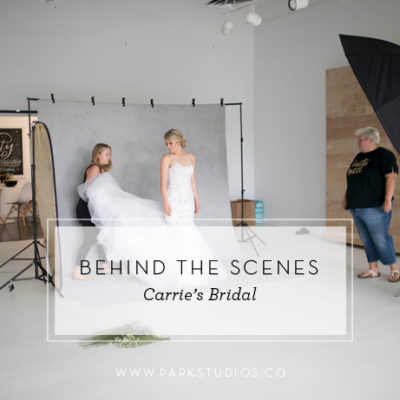 Behind the Scenes: Carrie’s Bridal Photoshoot