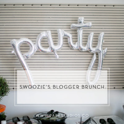 Park Studios Events: Swoozie’s Blogger Brunch