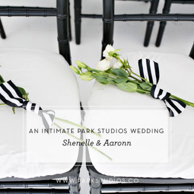 An Intimate Park Studios Wedding