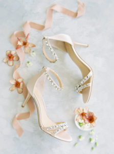 Badgley Mischka wedding heels