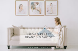 fresh pretty branding shoot featured image
