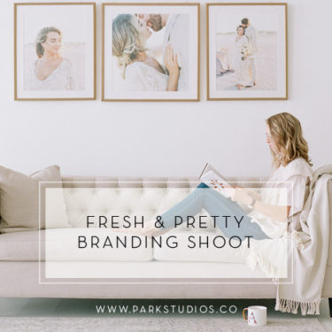 fresh pretty branding shoot featured image